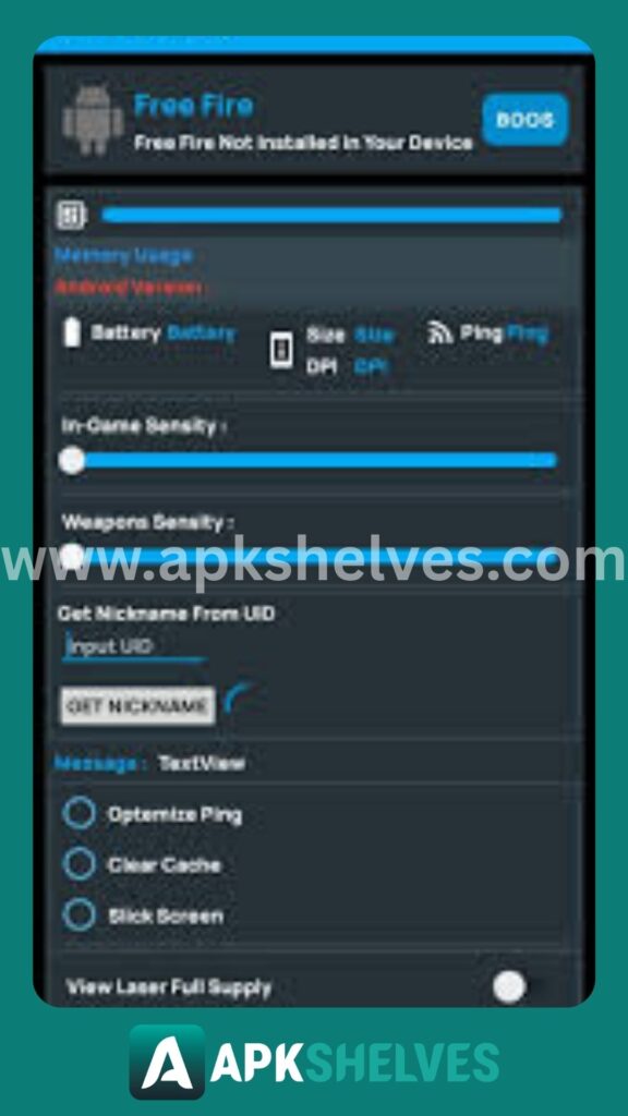 FF Tools Pro Injector APK v3.3 Download Free For Android 3