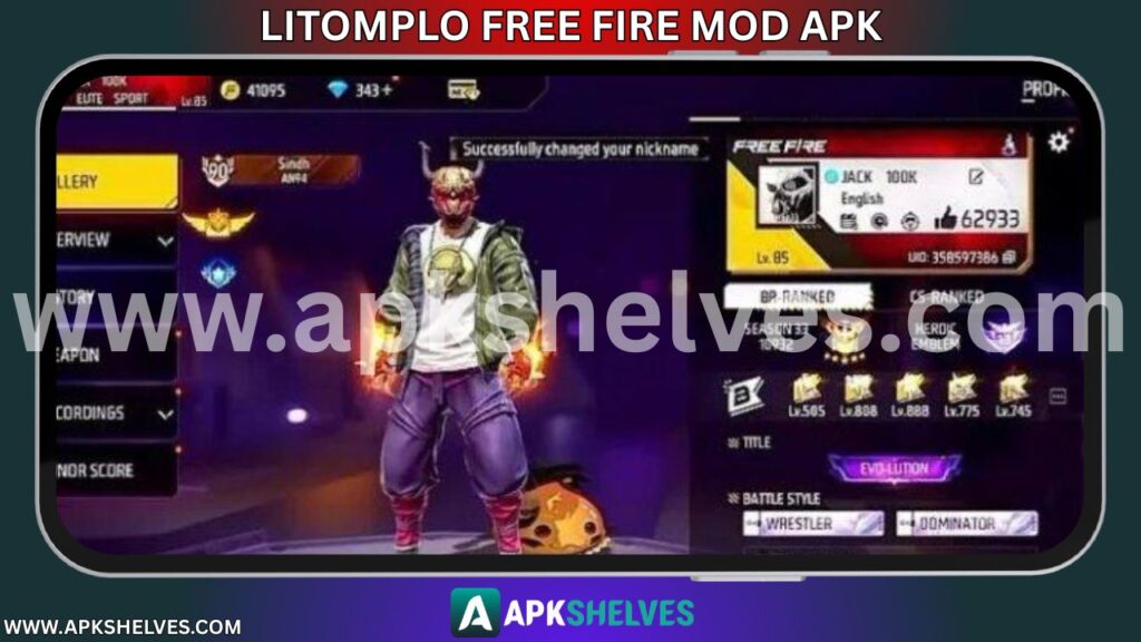 Litomplo Free Fire Latest 2025 APKSHELVES