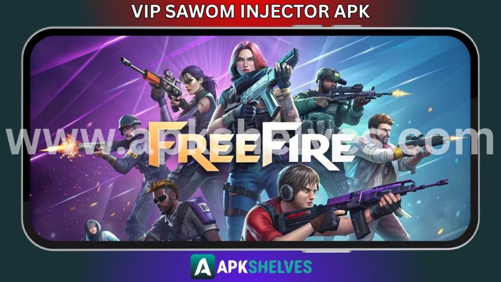 VIP Sawom Injector v5 APK Download Free Fire Mod Menu App 1