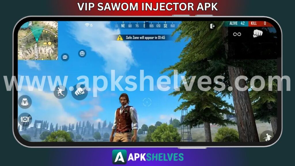 VIP Sawom Injector v5 APK Download Free Fire Mod Menu App 4