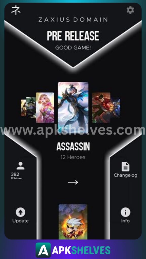 Zaxius Domain Injector APK V_3.0  – Unlock MLBB Skins Free 2