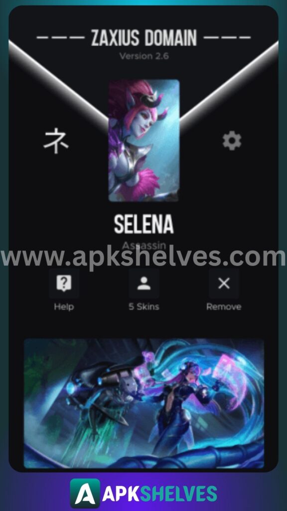 Zaxius Domain Injector APK V_3.0  – Unlock MLBB Skins Free 3