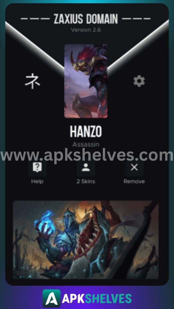 Zaxius Domain Injector APK V_3.0  – Unlock MLBB Skins Free 4